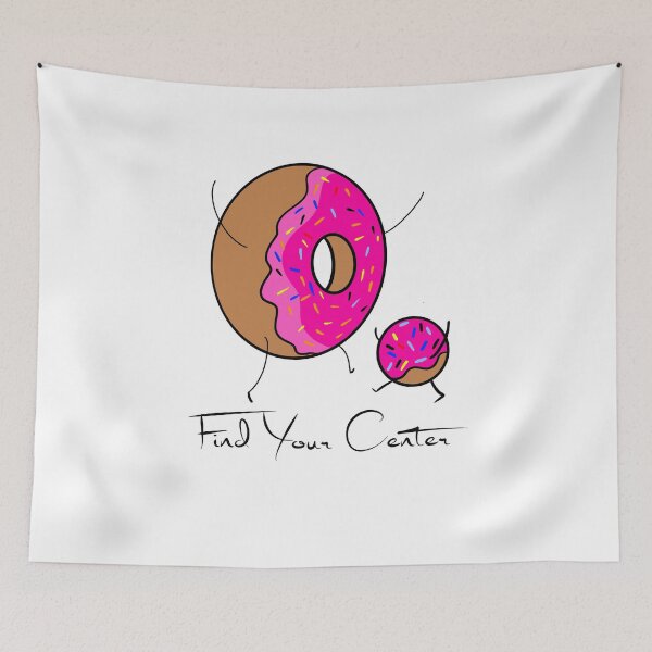 Item preview, find your donut center  designed and sold by OZACH  DEAF BEETLE.