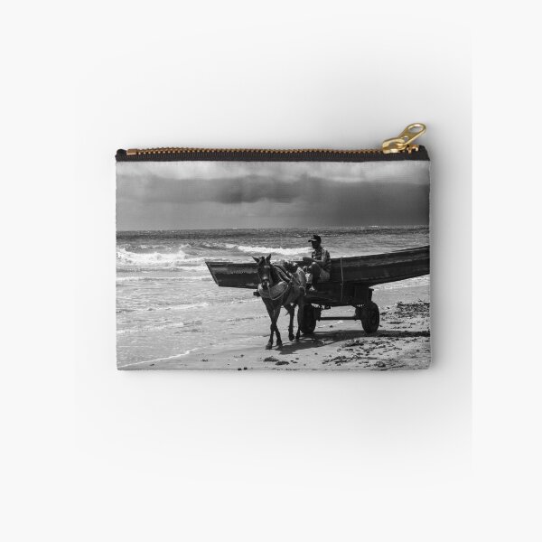 Item preview, man with donkey cart on the beach designed and sold by felipequeiroz.
