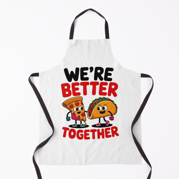 Item preview, Better Together Pizza and Taco Friendship designed and sold by Amanda's Factory.