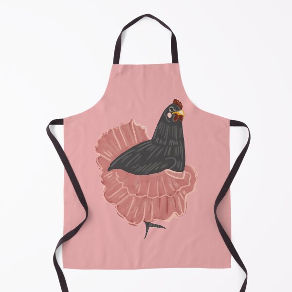 Item preview, Ballerina hen, happy hen, chicken, henhouse, poultry, black chicken designed and sold by Dormitria.