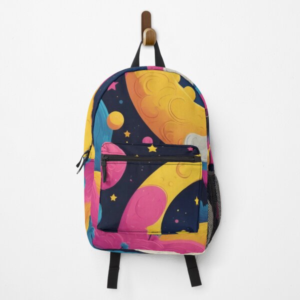 Item preview, Vivid Neon Moon scape designed and sold by ImmersiveArt Era.