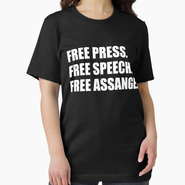 Item preview, Free Press, Free Speech, Free Julian Assange  designed and sold by ThatMerchStore.