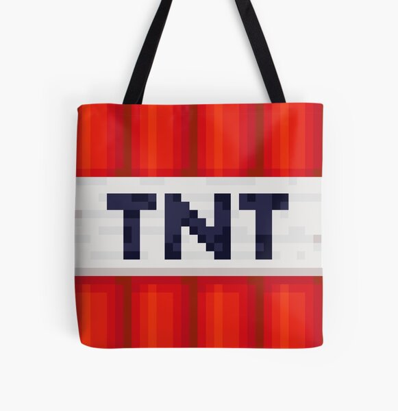 Tnt Minecraft Tote Bags for Sale | Redbubble