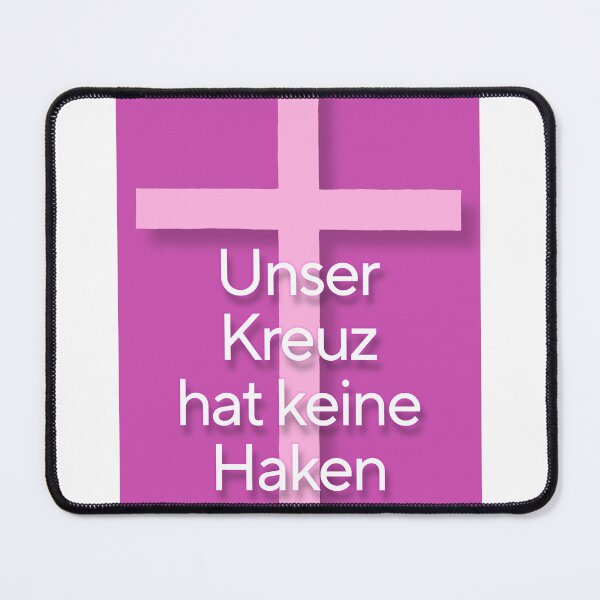 Item preview, Unser Kreuz hat keine Haken designed and sold by lisawittich.