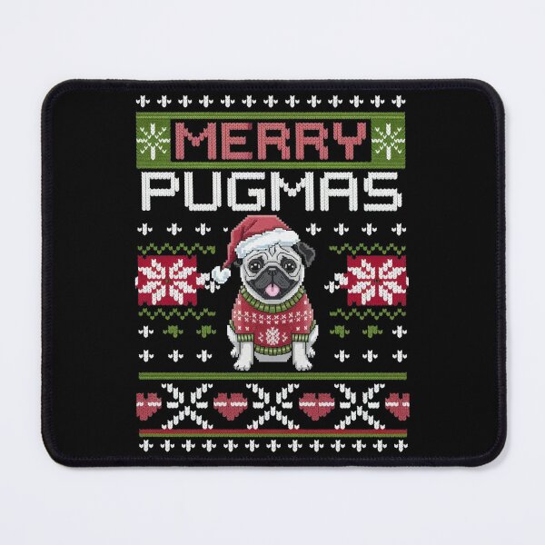 Item preview, Merry Pugmas Christmas Pug designed and sold by DomTeesHaven.