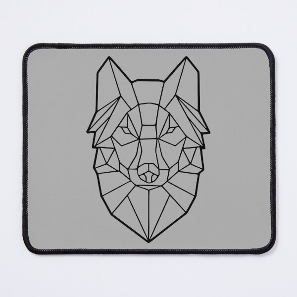 Item preview, Black Geometric Wolf designed and sold by LuizSilva1983.