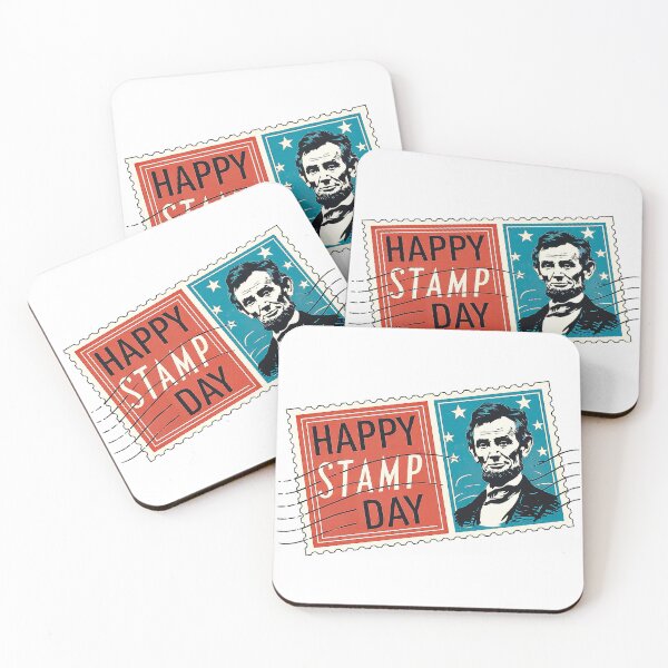 Item preview, Happy Stamp Day Vintage Celebration designed and sold by Amanda's Factory.