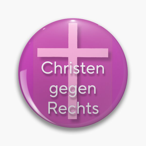 Item preview, Christen gegen Rechts designed and sold by lisawittich.