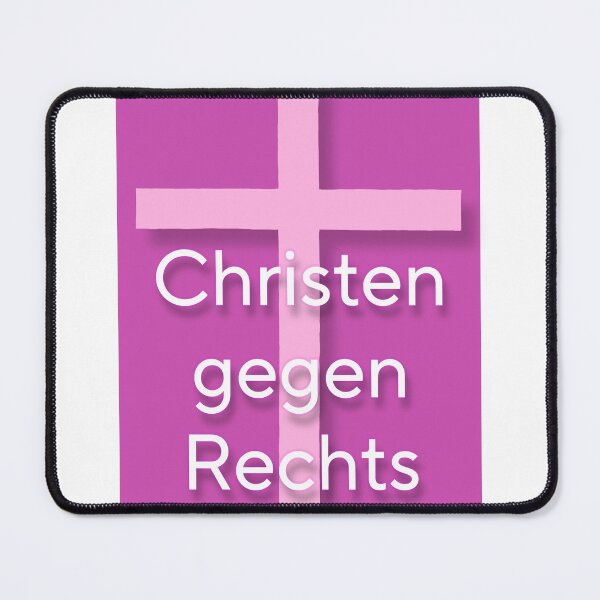 Item preview, Christen gegen Rechts designed and sold by lisawittich.