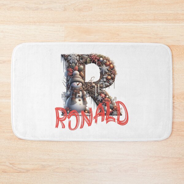 Item preview, Name Ronald. My name is Ronald. Winter initial. designed and sold by MagelliShop.