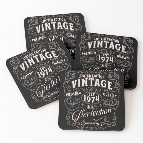 Item preview, AGED TO PERFECTION 1974 designed and sold by AJCIShop.