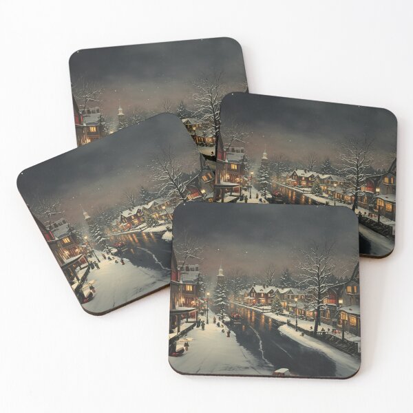 Item preview, A Quiet Winter Night on Christmas Eve designed and sold by Christine "Xine" Segalas.