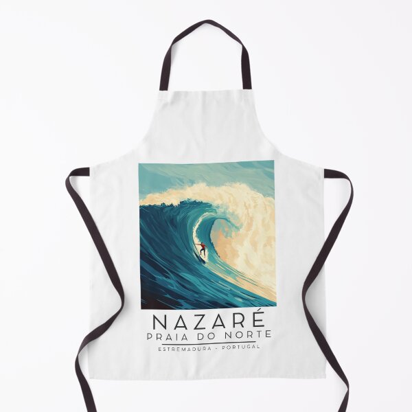 Item preview, A Vintage Illustration of Praia do Norte - Nazaré - Portugal designed and sold by GoodOldVintage.