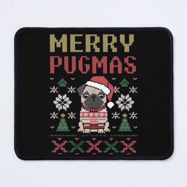 Item preview, Merry Pugmas Christmas Pug designed and sold by DomTeesHaven.