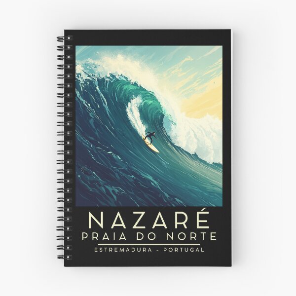 Item preview, A Vintage Illustration of Praia do Norte - Nazaré - Portugal  designed and sold by GoodOldVintage.