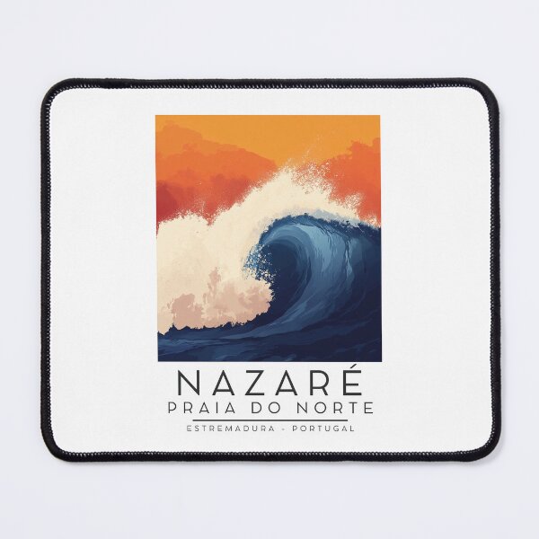 Item preview, A Vintage Illustration of Praia do Norte - Nazaré - Portugal  designed and sold by GoodOldVintage.