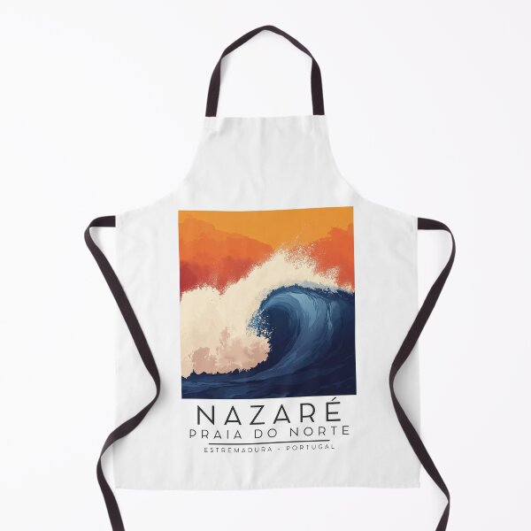 Item preview, A Vintage Illustration of Praia do Norte - Nazaré - Portugal designed and sold by GoodOldVintage.