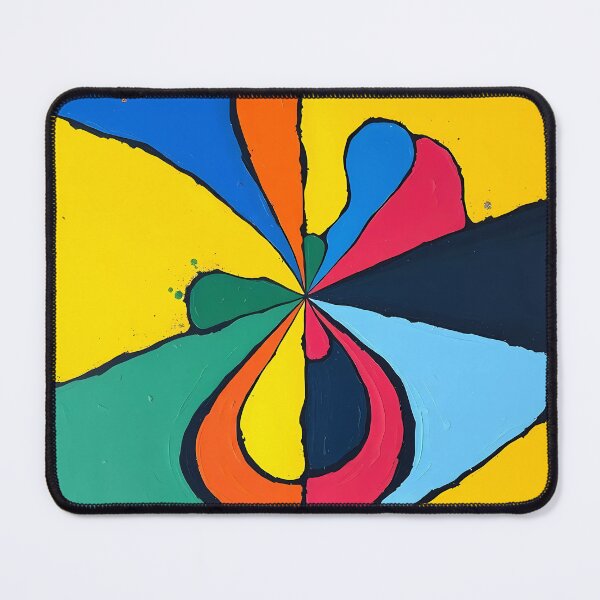 Item preview, Bold Split Optical Illusion in Vibrant Colors designed and sold by Vitalka-uk.