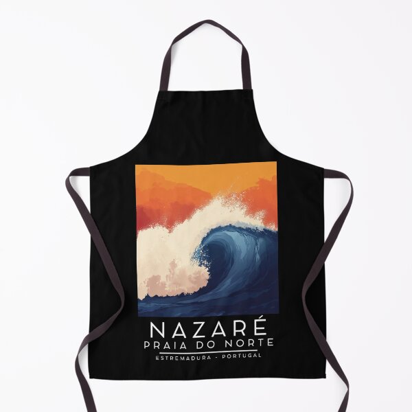 Item preview, A Vintage Illustration of Praia do Norte - Nazaré - Portugal designed and sold by GoodOldVintage.