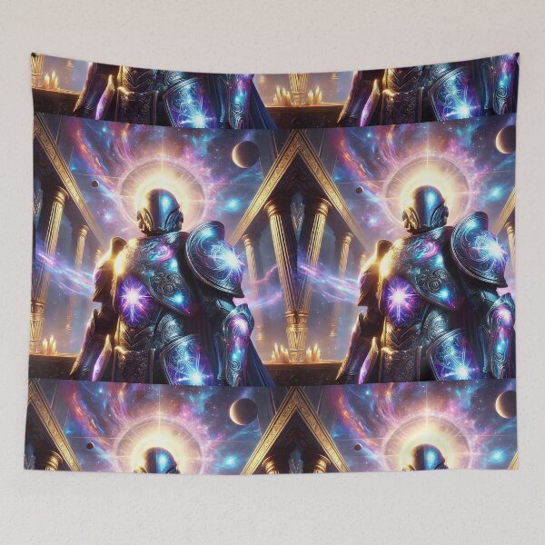 Item preview, Cosmic Warrior Under Aurora Skies designed and sold by PoseArtistry.