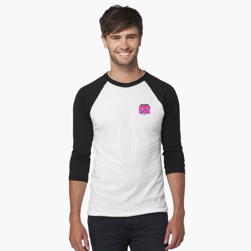 Item preview, Baseball ¾ Sleeve T-Shirt designed and sold by Zeriously.