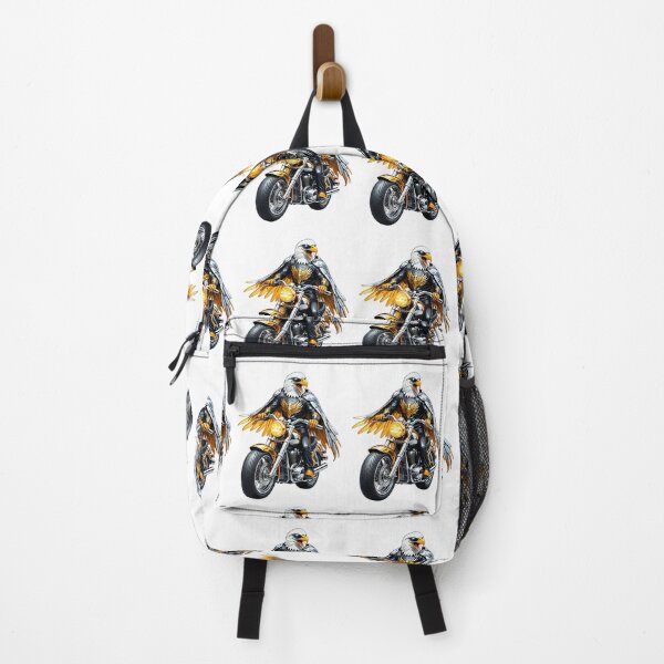 Item preview, Biker Eagle Gold Motorcycle Design designed and sold by Dan9010.