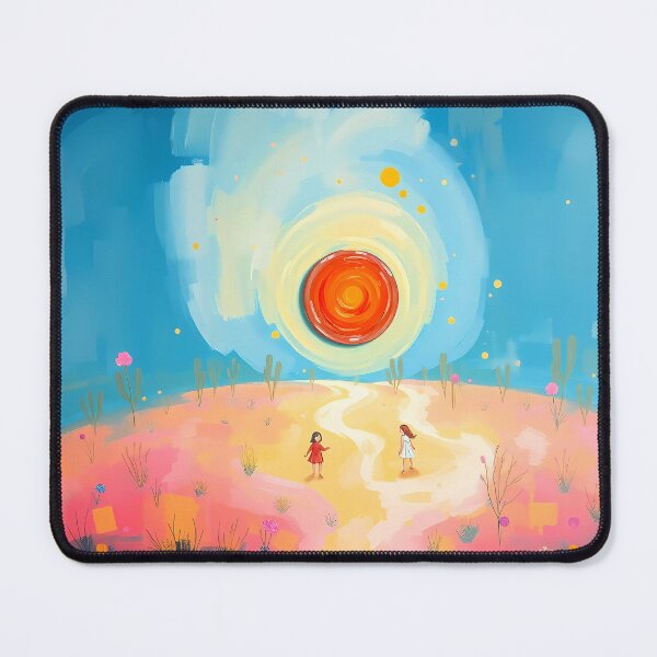 Item preview, Dreamy Mirage in Whimsical Folk Art Style designed and sold by Vitalka-uk.