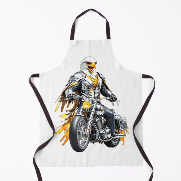 Item preview, Biker Eagle Gold Motorcycle Design designed and sold by Dan9010.