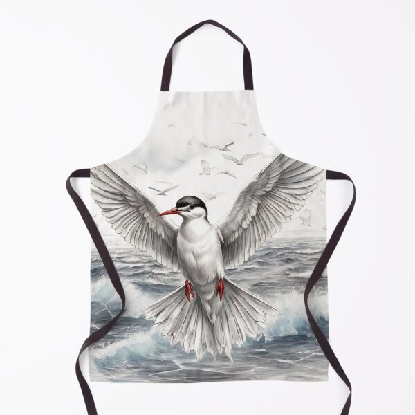 Item preview, Black and White Arctic Tern Pencil Drawing! designed and sold by Pencil-Art.