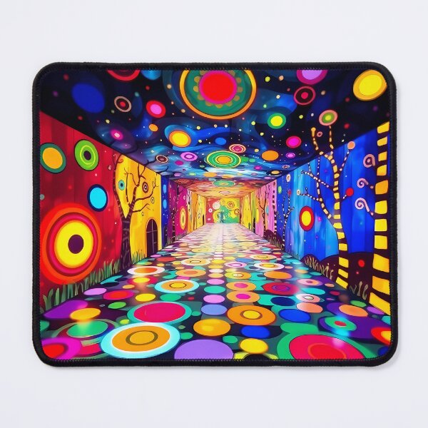 Item preview, Vibrant Light Art in Whimsical Mirage Style designed and sold by Vitalka-uk.