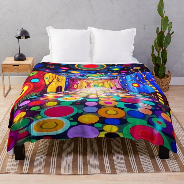 Item preview, Vibrant Light Art in Whimsical Mirage Style designed and sold by Vitalka-uk.