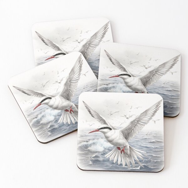 Item preview, Black and White Arctic Tern Pencil Drawing! designed and sold by Pencil-Art.