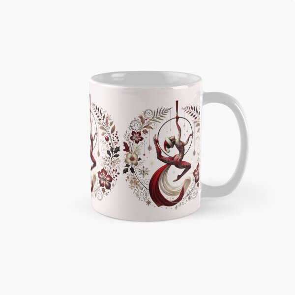 Item preview, Christmas Aerialist: aerial hoop  circus aerial christmas designed and sold by swiftbinaries.