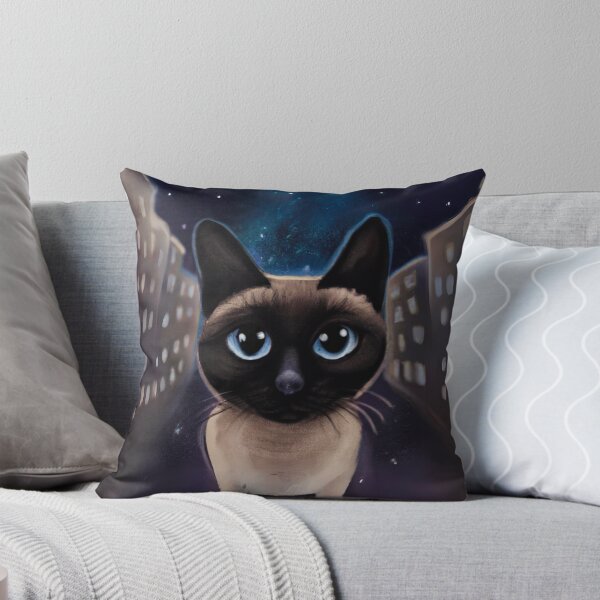 Item preview, A cat in city of night 24 designed and sold by MerryCrown.