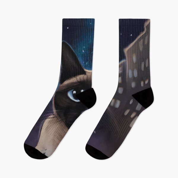 Item preview, A cat in city of night 24 designed and sold by MerryCrown.