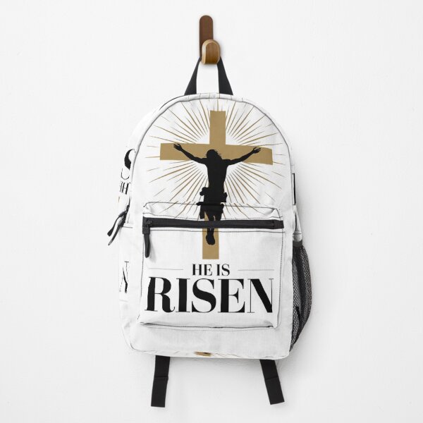 Item preview, He Is Risen Cross Resurrection Art designed and sold by ZetaDream.
