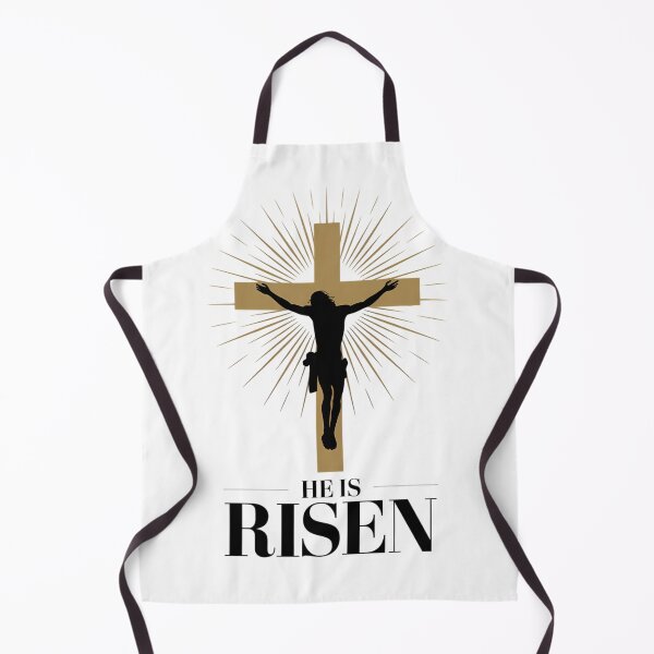 Item preview, He Is Risen Cross Resurrection Art designed and sold by ZetaDream.