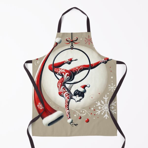 Item preview, Christmas Aerialist: aerial hoop circus aerial christmas designed and sold by swiftbinaries.