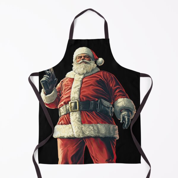 Item preview, Santa with gun designed and sold by obstinator.