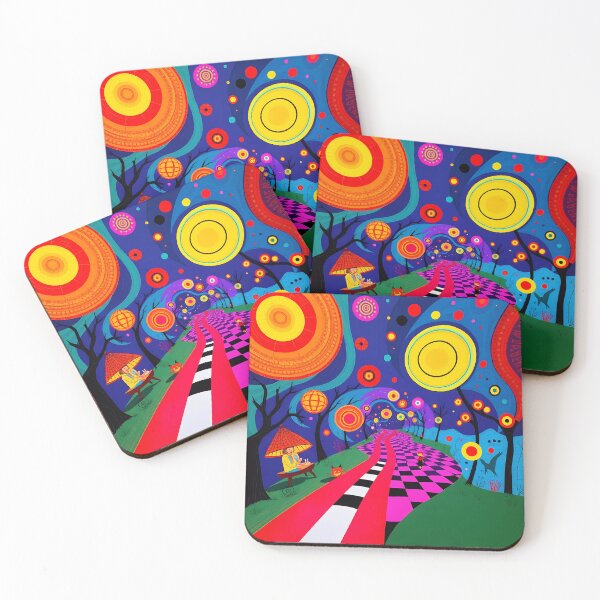 Item preview, Whimsical Mirage on a Vibrant Path designed and sold by Vitalka-uk.