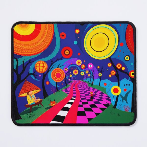 Item preview, Whimsical Mirage on a Vibrant Path designed and sold by Vitalka-uk.