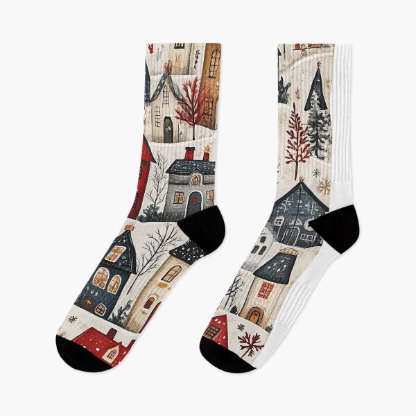 Item preview, Charming Winter Villages for a Cozy Holiday Vibe designed and sold by Piotrek0001.