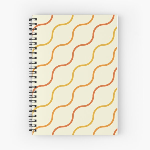 Item preview, Retro diagonal lines pattern in orange, red and yellow  designed and sold by Yasminepatterns .
