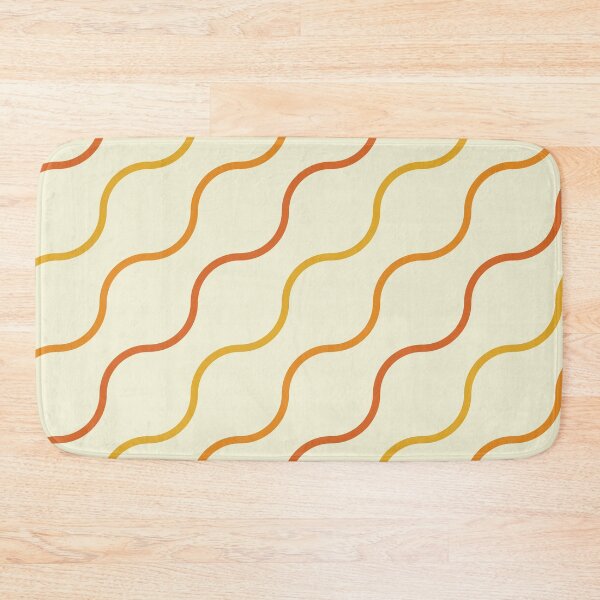 Item preview, Retro diagonal lines pattern in orange, red and yellow  designed and sold by Yasminepatterns .