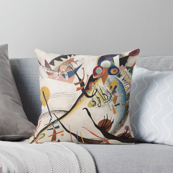 Aperçu de l'œuvre Segment bleu de Wassily Kandinsky créée et vendue par maniacfitness.