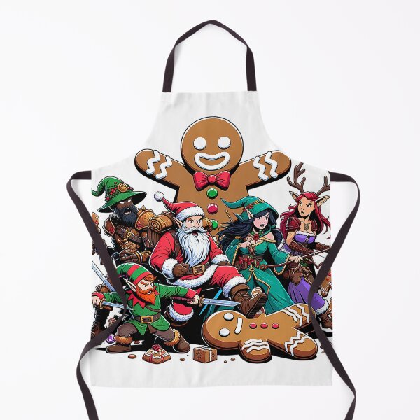 Item preview, Epic RPG Party vs Gingerbread Men – Holiday Fantasy Showdown designed and sold by NSB-Design.