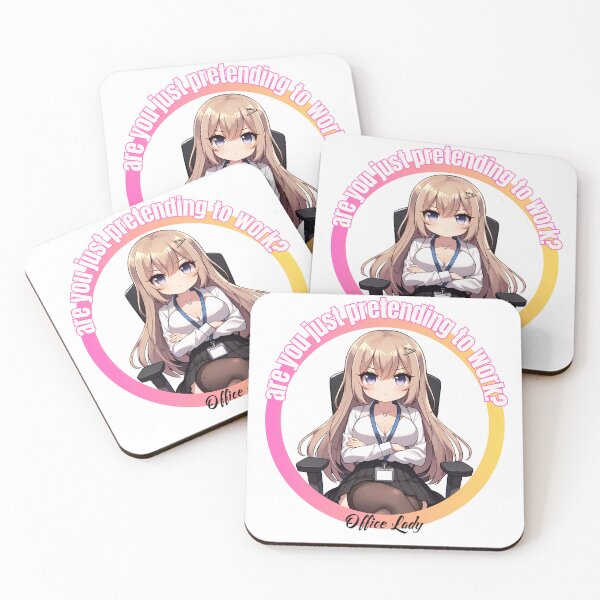 Item preview, The Shining Office Lady designed and sold by Meow-Zart.