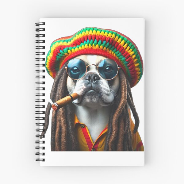Item preview, Bulldog dog rasta reggae design designed and sold by Dan9010.