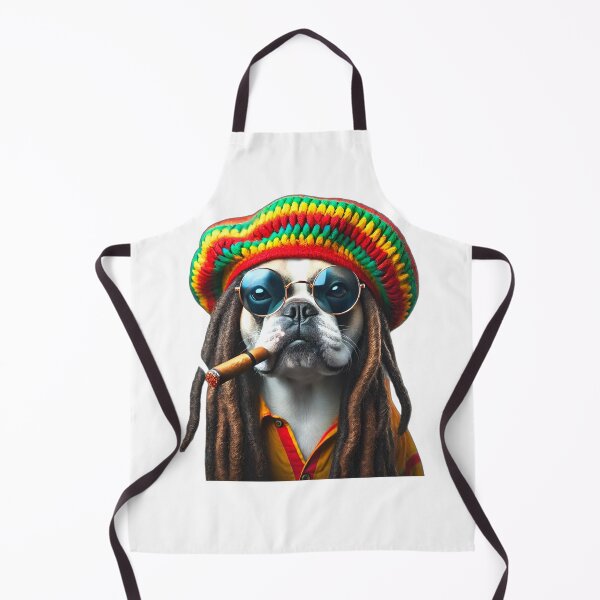Item preview, Bulldog dog rasta reggae design designed and sold by Dan9010.