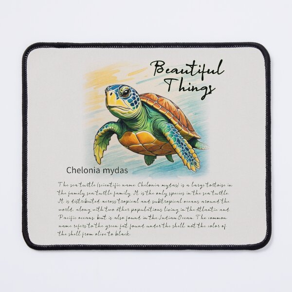Item preview, beautiful things, sea turtle designed and sold by zzzozzo.